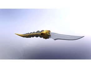 cat 's paw littlefinger' s dagger Requisiten ' Dolch game thrones littlefinger 3d print model - Mito3D