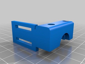 sensor mount cap customizable bowden carriage 3d printer parts anet auto level probe 3d print model - Mito3D
