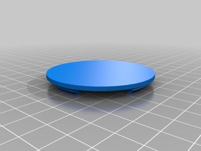 gauge hole cover replacement parts customized 3d print model - Mito3D