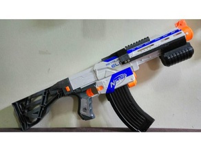 nerf retaliator pump sgg sport & outdoors 3d print model - Mito3D
