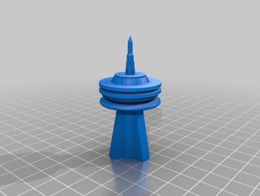la torre cn 2 La impresión en 3d 3d print model - Mito3D