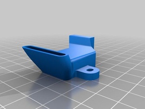 duct hypercube evolution 3d printer accessories 3d print model - Mito3D