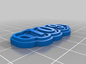 109 keychains customized 3d print model - Mito3D