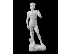 Michelangelo'nun david accademia di belle arti, Floransa, İtalya sanat 3d print model - Mito3D