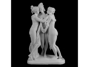 three graces hermitage museum russia scans & replicas 3d print model - Mito3D