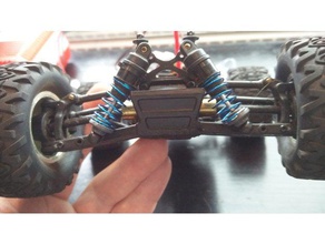 1 18 rc car suspension base plate replacement r c vehicles 3d print model - Mito3D
