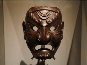 samurai máscara era de edo exploraciones & réplicas art la guerra 3d print model - Mito3D