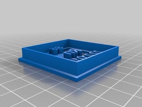 el radón cookie-cutter cocina y comedor cookie cookiecutter cortador de galletas la tabla periódica 3d print model - Mito3D