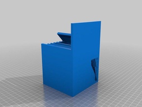 Gefängnis-Zelle Gebäude & Strukturen Zelle Gefängnis 3d print model - Mito3D