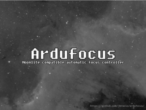 ardufocus most accurate open source focus controller physics & astronomy arduino automatic moonlite telescope 3d print model - Mito3D