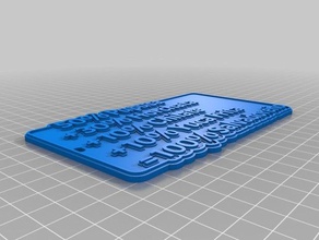 salvi llaveros personalizado 3d print model - Mito3D
