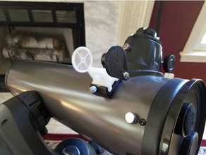 solar finder adjustable dovetail mount hobby eclipse scope sun telescope 3d print model - Mito3D