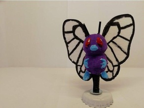 butterfree toys & games pokemon figures 3d print model - Mito3D