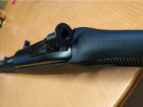 ruger williams tunnel sight lens hood diopter gegenlichtblende sport & outdoors gun guns rifle 10-22 sights weapon 3d print model - Mito3D