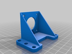2020 bowden extruder mount bracket e3d titan 3d printer extruders e3d-titan hypercube 3d print model - Mito3D