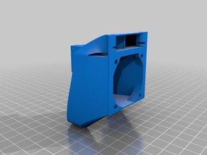 cr-10 e3d v6 mount + ducts 3d printer parts cr10 creality 3d print model - Mito3D