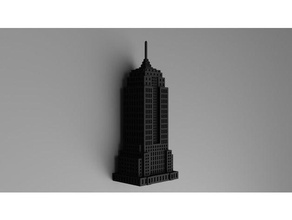 el edificio del empire state las estructuras de edificios la construcción modelos 3d print model - Mito3D