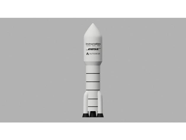 nasa novos horizontes de um foguete atlas v 551 veículos modelo a espaço 3D print model - Mito3D