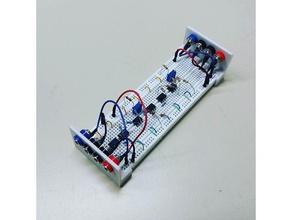 banana jack adaptörü breadboards elektronik muz fiş breadboard prototipleme 3d print model - Mito3D