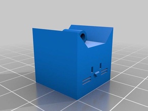 cali gato chaveiro chaveiros cat 3d print model - Mito3D