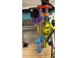 mpcnc mini syringe extruder 3d printing add-on 3d print model - Mito3D