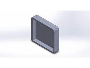 lente de proteger - gopro 5 preto câmera 3d print model - Mito3D