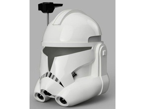 o capitão rex capacete de fase 2 star wars adereços clone trooper mandalorianas 3d print model - Mito3D