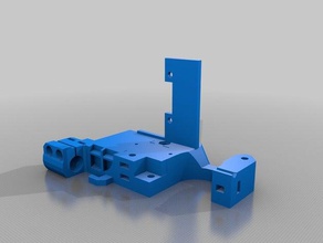 flexion extruder mount prusa i3 mk2s 3d printer extruders 3d print model - Mito3D