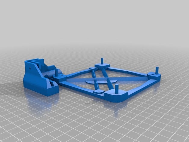 robo3d 120 mm Rampen-Lüfter montieren 3d-drucken 3D print model - Mito3D