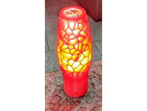 Lampe base voronoi-Lampe 3 Dekor 3d print model - Mito3D