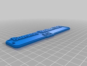 ss - 11 Schlüsselanhänger kundengebundene 3d print model - Mito3D