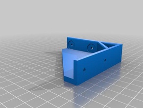 table bracket silent enclosure 3d printer accessories 2020 2040 gluing tevo tarantula 3d print model - Mito3D