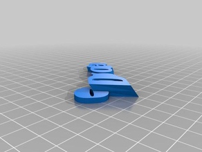 my customized iamburny's text - dorota organization 3d print model - Mito3D