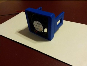 suporte para o ventilador mosfet Impressora 3d acessórios fã 3d print model - Mito3D