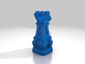 cúbicos eifelical jogo de xadrez 3d print model - Mito3D
