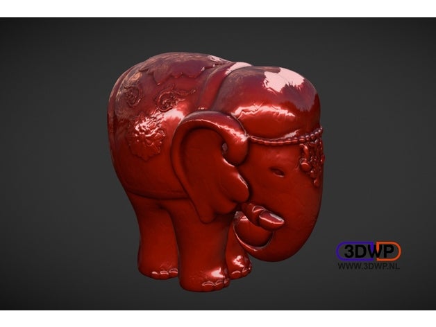 elephant sculpture sculptures animal elephant sculptris sculpture statue 3D print model - Mito3D