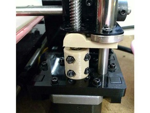 acoplador de 8mm 5mm Impressora 3d peças geeetech z 3d print model - Mito3D