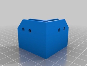 box angolare 2 lati La stampa 3d angolo 3d print model - Mito3D