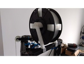 soporte de bobina Impresora 3d accesorios 20x20 delta la impresora filamento 3d print model - Mito3D
