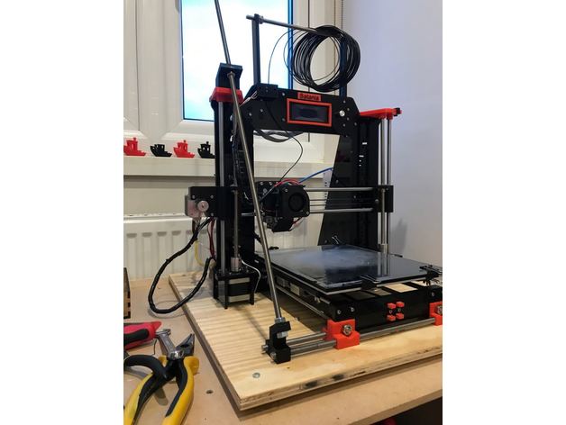 hictop quadro de reforço - estabilizar o reduz a oscilação vibrações Impressoras 3d 3dp 18 prusa i3 y z eixo estabilizador 3D print model - Mito3D