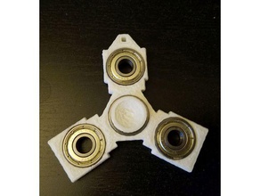 juno spacecraft fidget spinner toys & games 3d print model - Mito3D