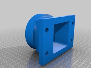 miata-Aufnahme-filter-adapter automotive 3d print model - Mito3D