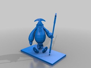 ff11 cardian le creature final fantasy 3d print model - Mito3D