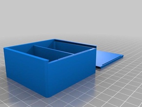 meine individuelle box Schiebe-top v2 Container kundengebundene 3d print model - Mito3D