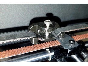 belt tensioner - reinforced 3d printer parts part tension 3d print model - Mito3D