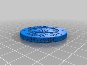 challenge coin generator 3d printing 3d print model - Mito3D