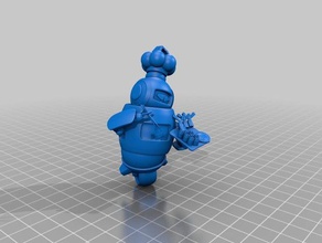 iisro mascot model robots 3d printer robot 3d print model - Mito3D