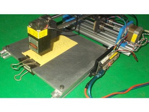 071-diy axidraw 4xidraw cnc casera de la impresora 3d láser del robot dibujar robótica plotter cortador molino diy 3d print model - Mito3D