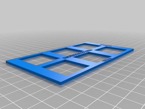wanhao d7 plein buildplate test L'impression 3d tests duplicateur 3d print model - Mito3D