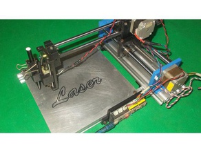 053-diy axidraw 4xidraw homemade robot draw robotic plotter laser solenoids magnetic pen holld cnc diy 3d print model - Mito3D